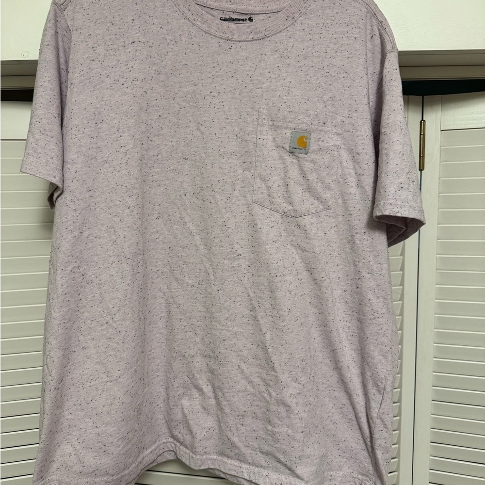 Carhartt Purple Short Sleeve Tee Classic Crew Neck